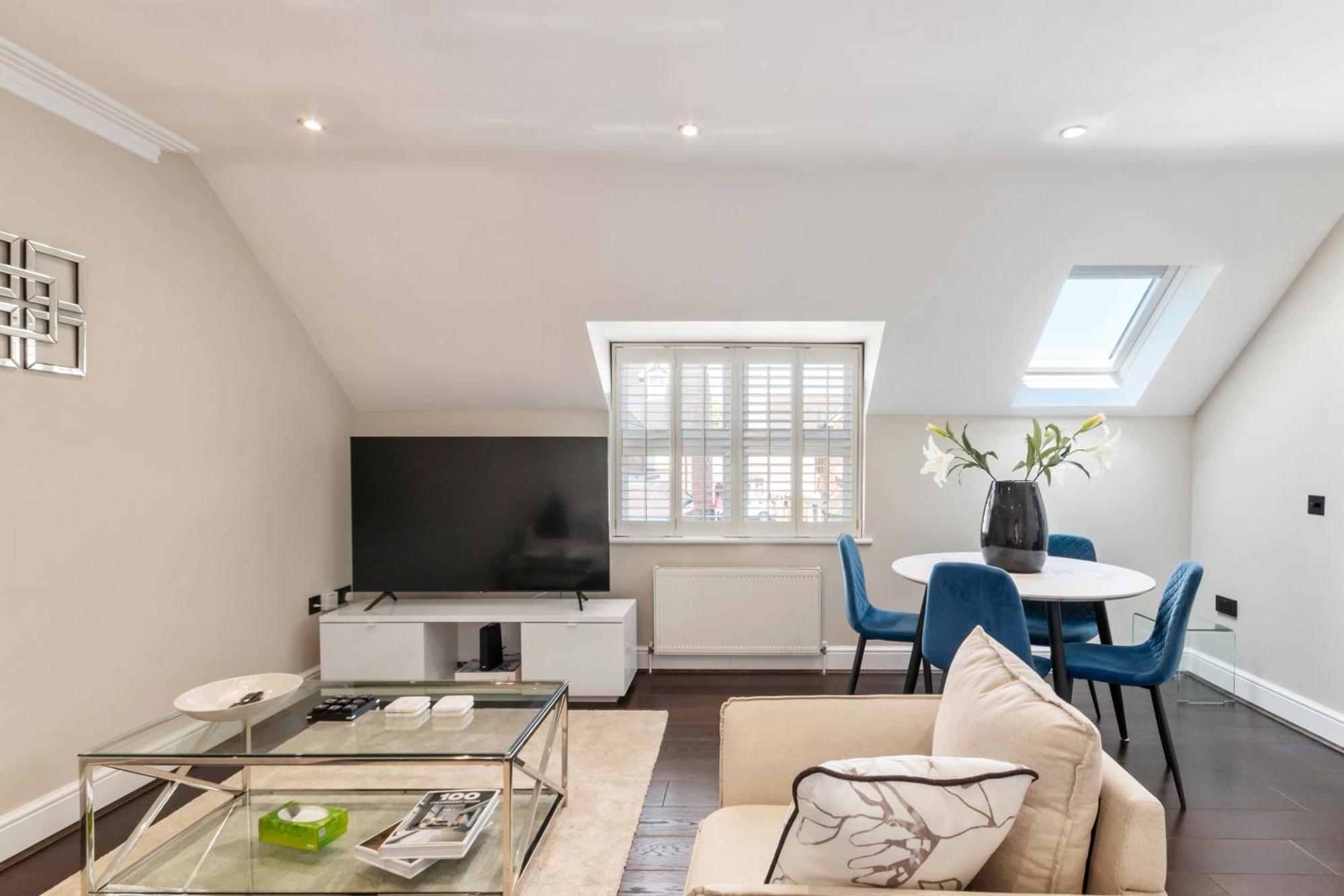 Apartamento Weybridge - 2 Bed - Parking Exterior foto