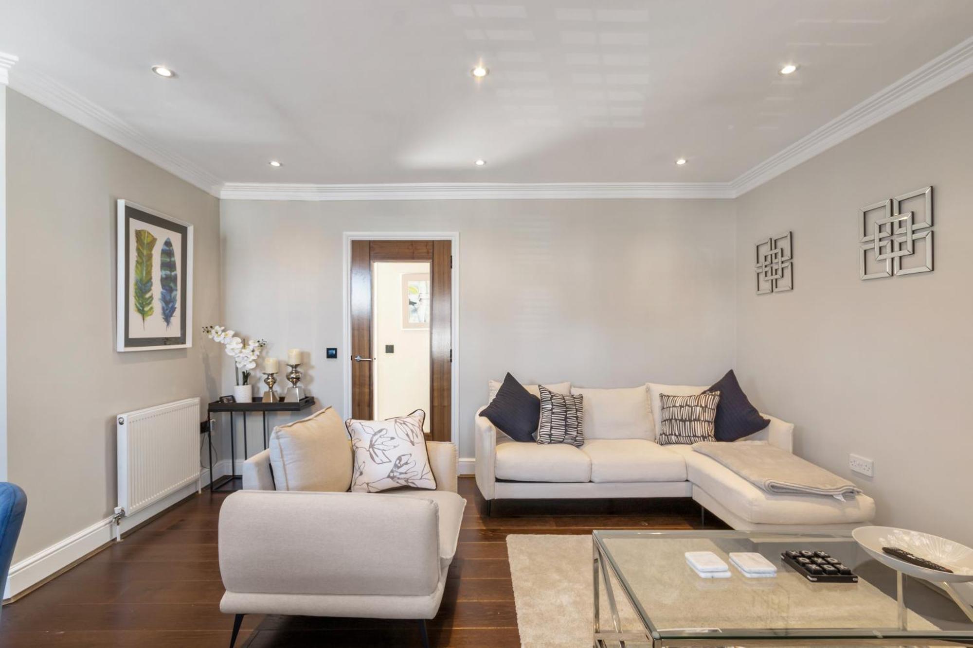 Apartamento Weybridge - 2 Bed - Parking Exterior foto